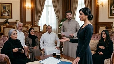 احضر خالد زوجته الثانيه