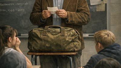 أطفأوا هواتفهم لدقائق… فخرج من حقيبة قديمة سرٌّ غيّر صفًا كاملًا إلى الأبد!